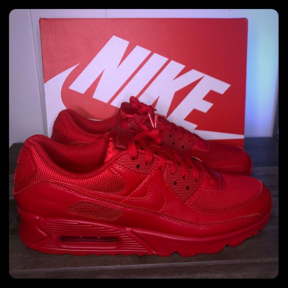airmax 90 triple red